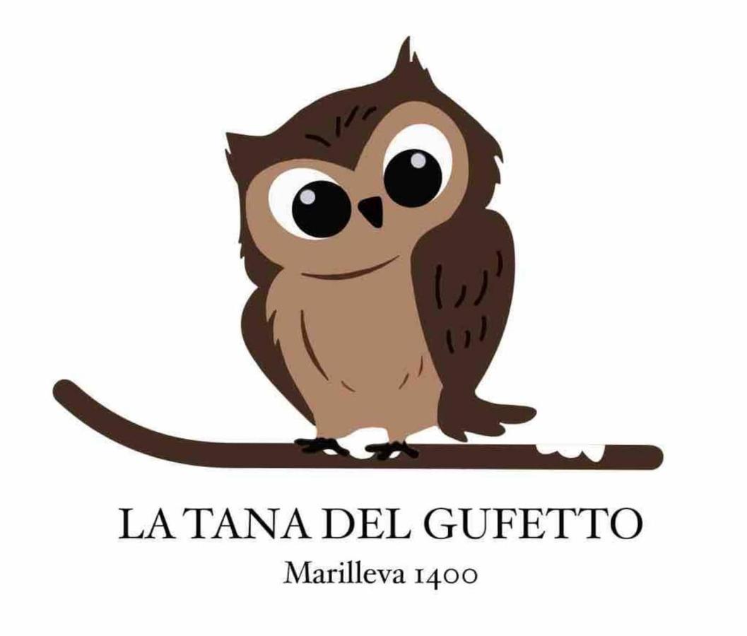 La Tana Del Gufetto Apartment มาริลเลวา ภายนอก รูปภาพ